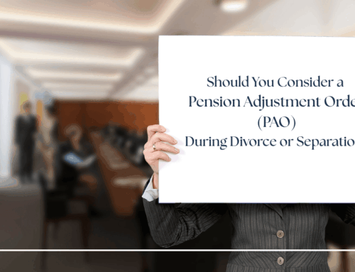 Divorce or Separation and Pension Adjustment Orders